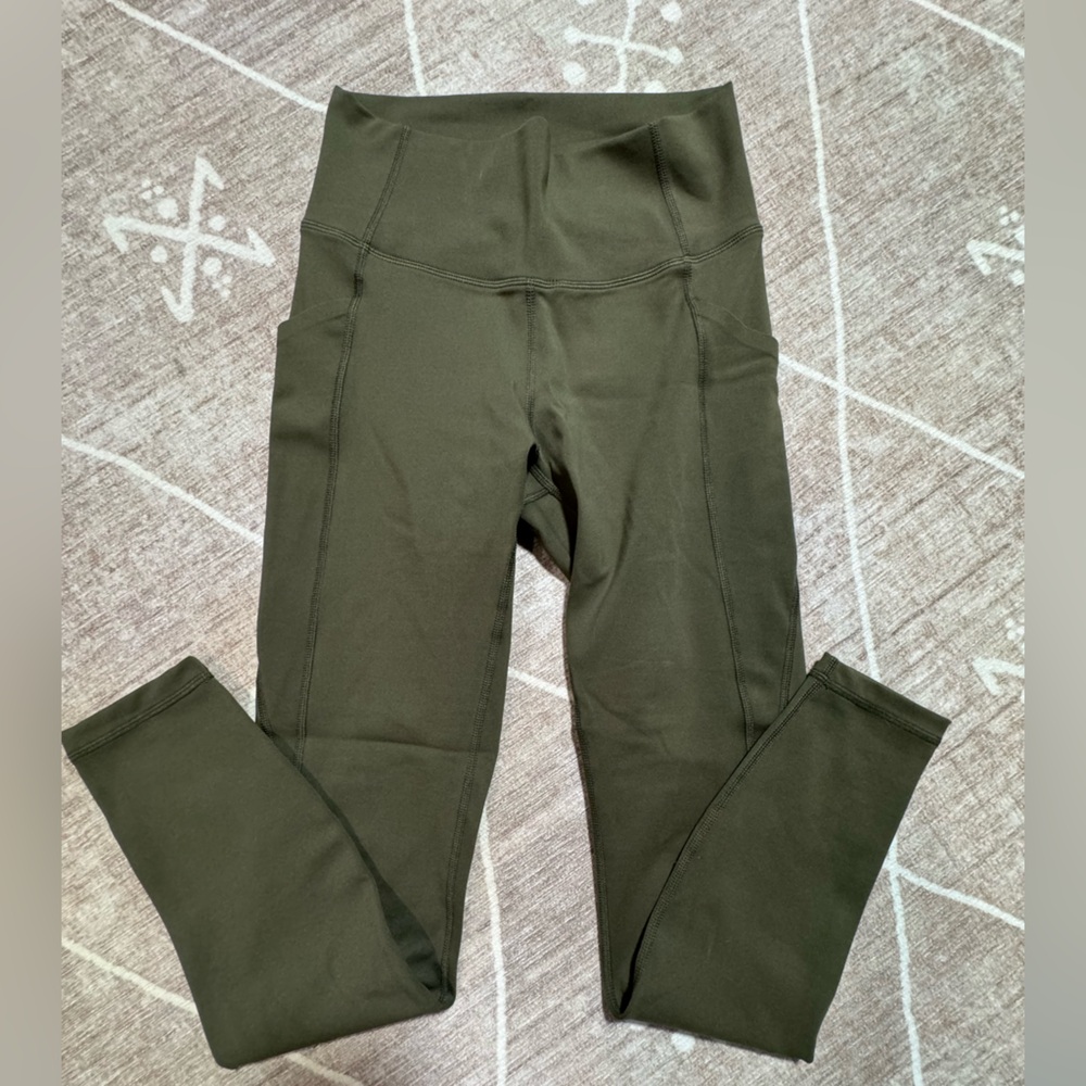TYR leggings with side pocket - brand new never worn